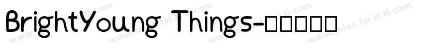 BrightYoung Things字体转换